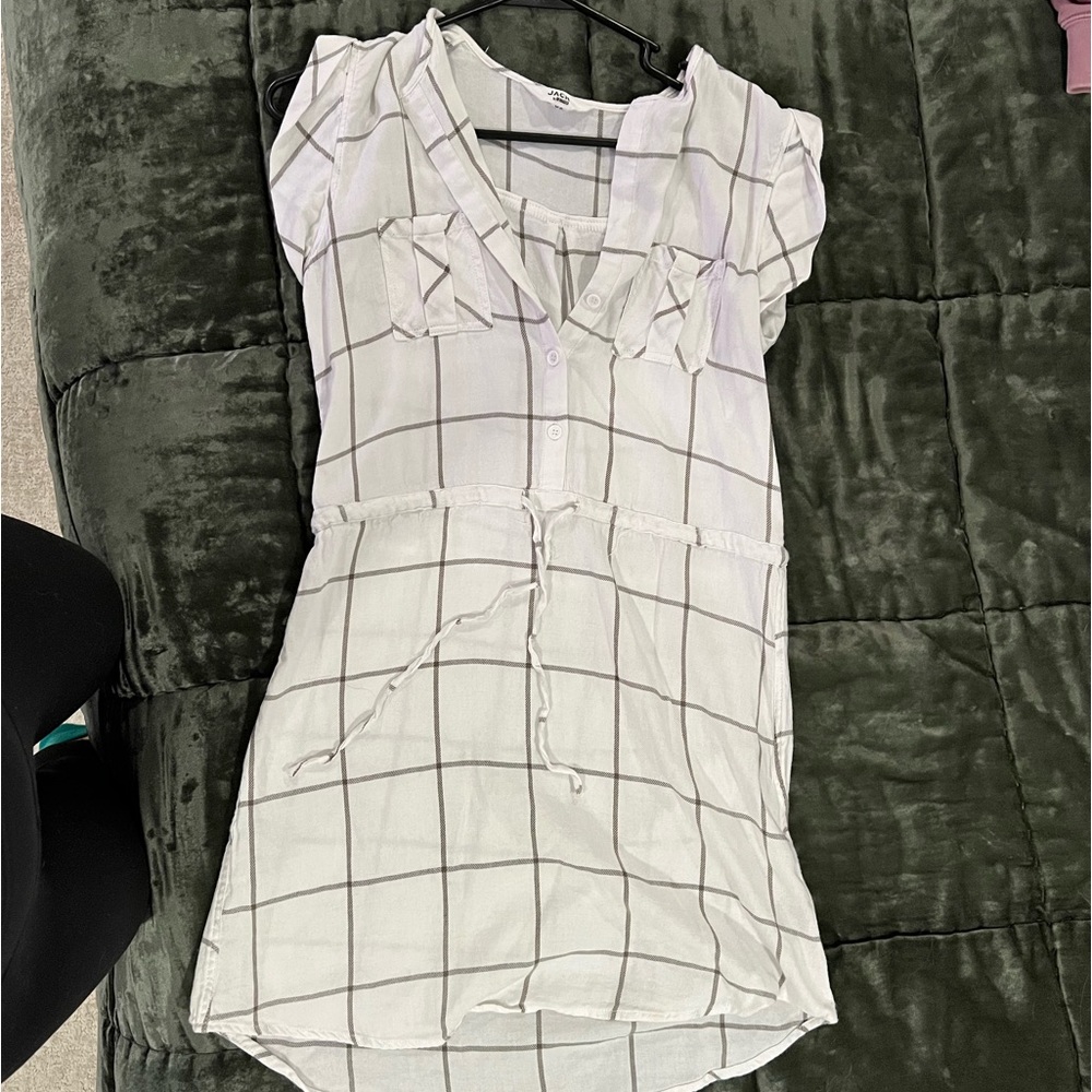 Jack by BB Dakota Windowpane Dress